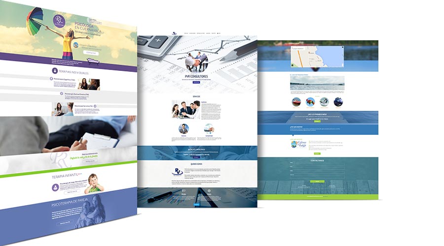 Imagen de desarrollo de páginas web con tendencias modernas en diseño y programación.